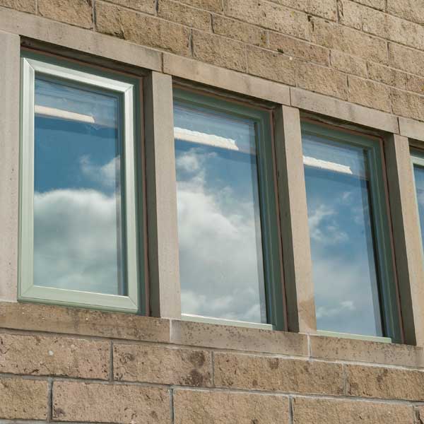 Green chartwell uPVC windows